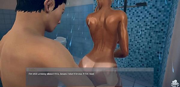  The Twist mom bathroom anal